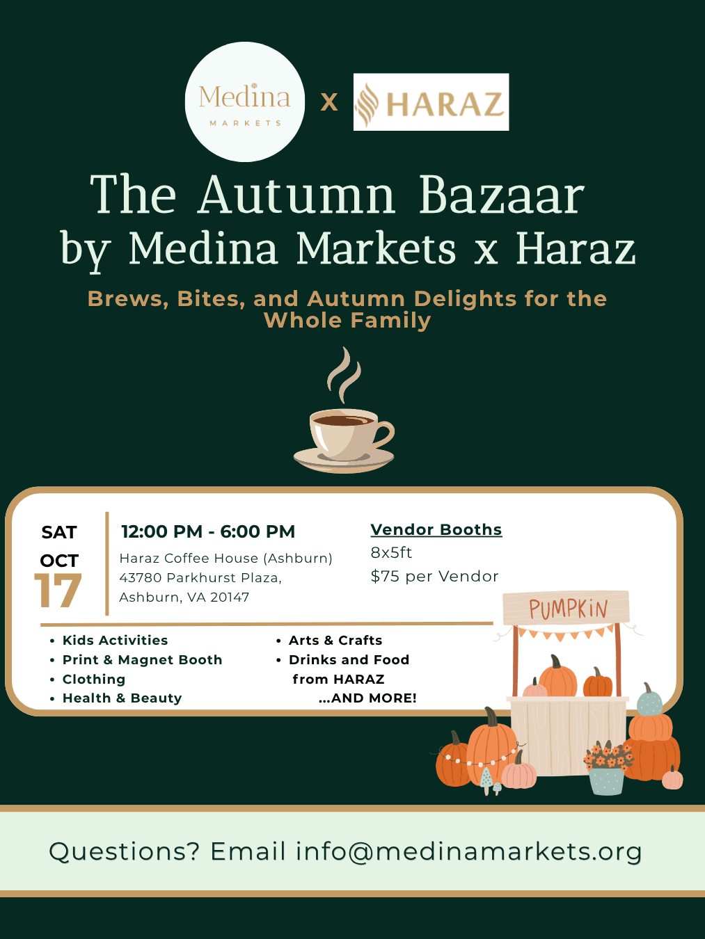 The Autumn Bazaar by Medina Markets x Haraz